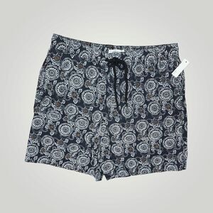 Goodthreads Mens Size L hawaiian Print Board Shorts Inside Pocket